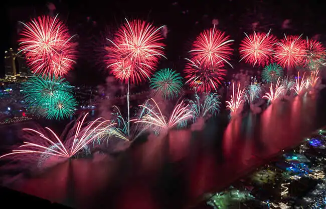 50th UAE National Day Fireworks